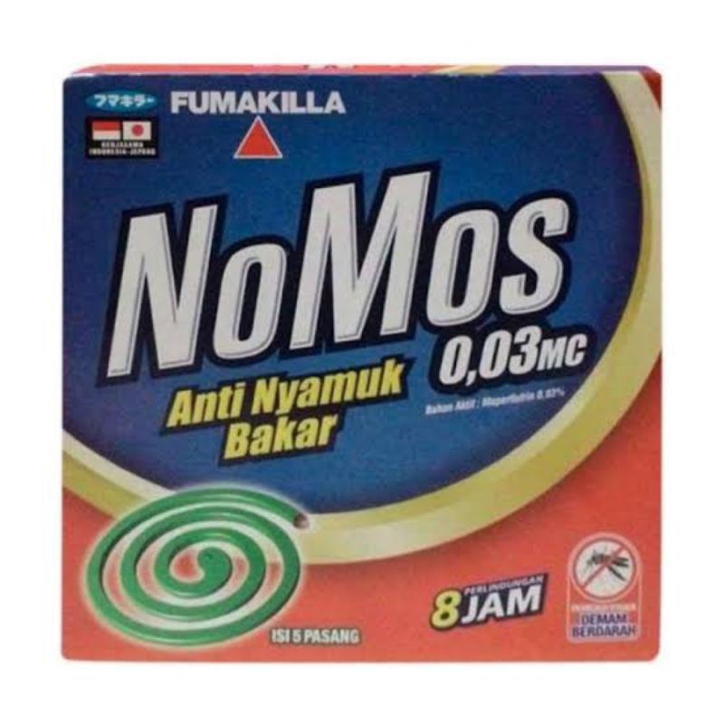 nomos obat nyamuk bakar