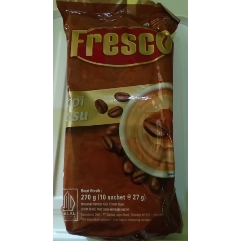 

fresco kopi krim susu