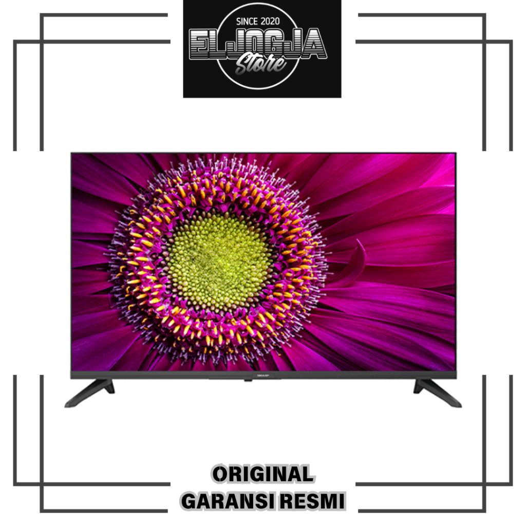 TV LED SHARP 32INCH GOOGLE TV FRAMELESS GARANSI 5 TAHUN