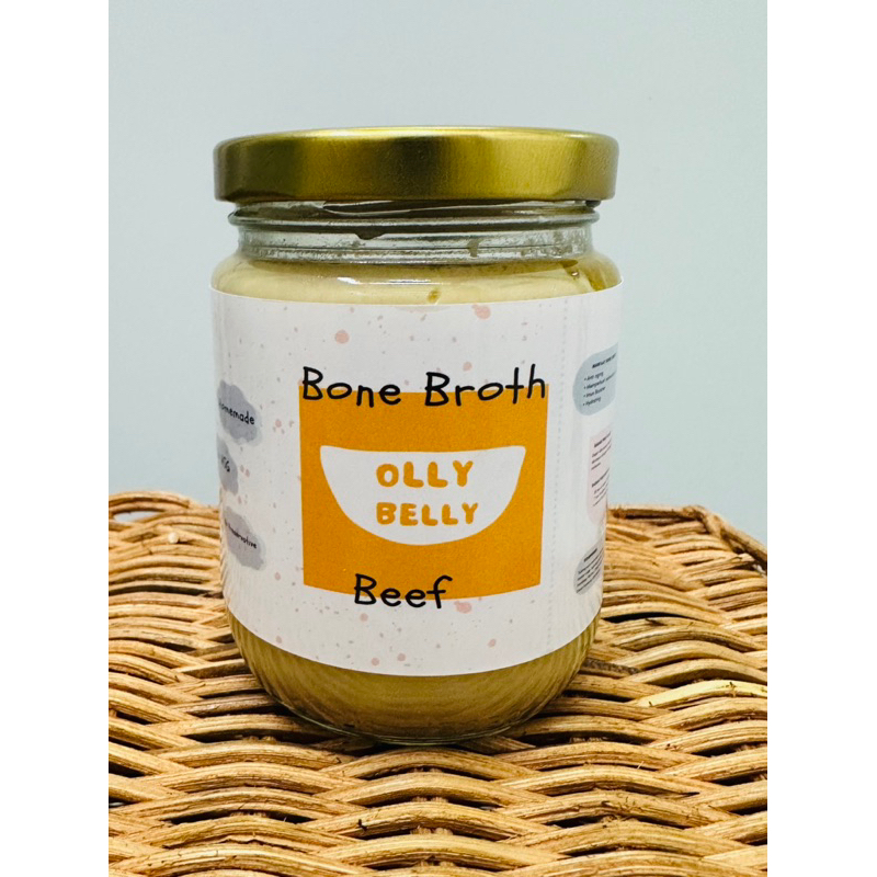 

Olly Belly Bone Broth Beef dan Chicken PREMIUM kaldu tulang sapi mpasi bb booster