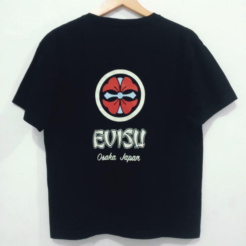 Evisu kuro t shirt 2nd mulus