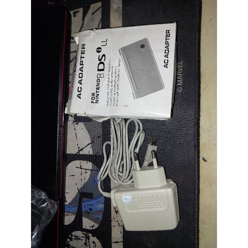 Adaptor AC Nintendo DS LL Colokan Dalam Negeri ORI