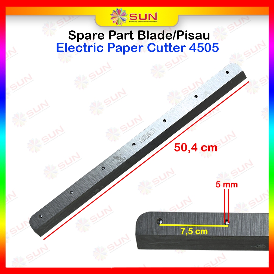 

Spare Part Blade / Pisau Electric Paper Cutter 4505/4606/4808