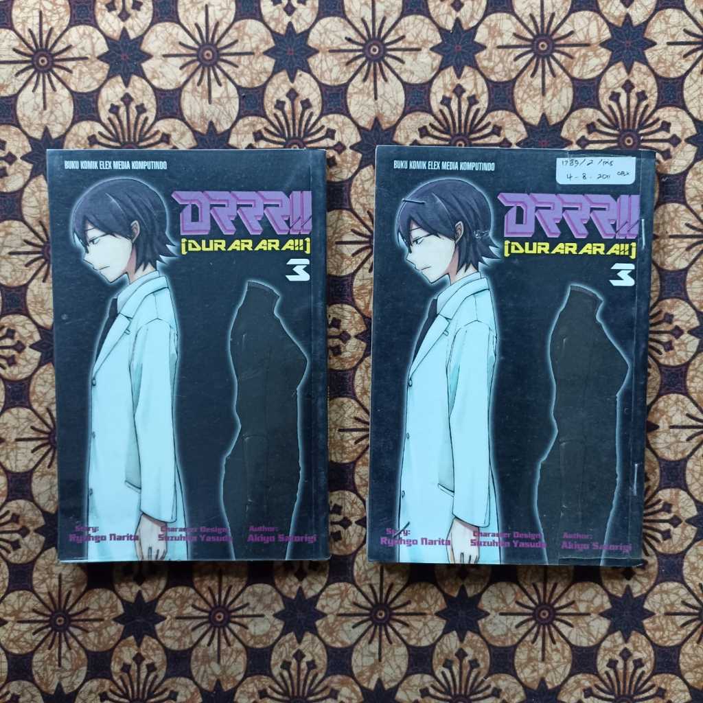 DRRR DURARARA no. 3 - Komik Cabutan Elex Media