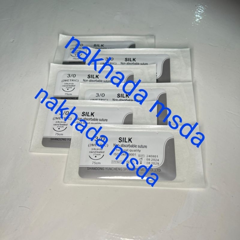 Surgical Suture Silk 3/0 J.Bulat Premium