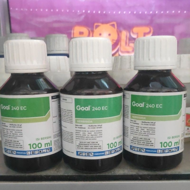 obat pertanian herbisida pra tumbuh GOAL 100ML