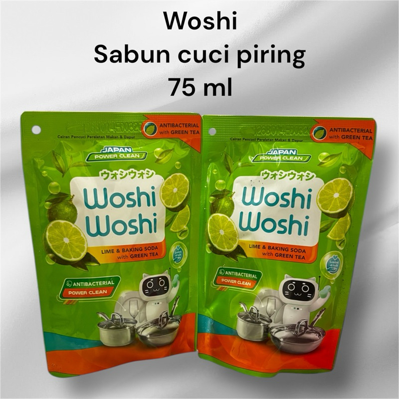 woshi woshi sabun cuci piring sabun woshi 75 ml (2 pcs)