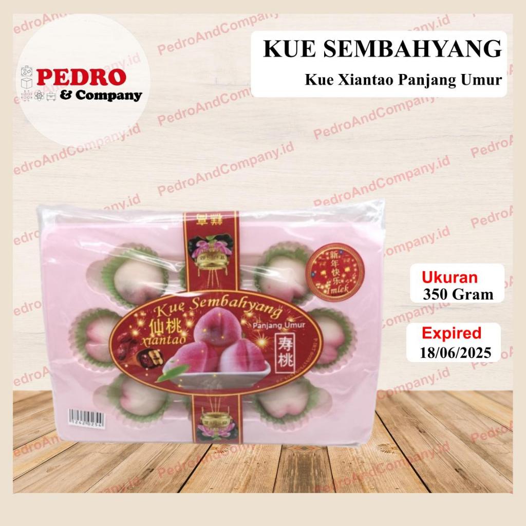 

Kue sembayang XIANTAO panjang umur 350 gram IMLEK
