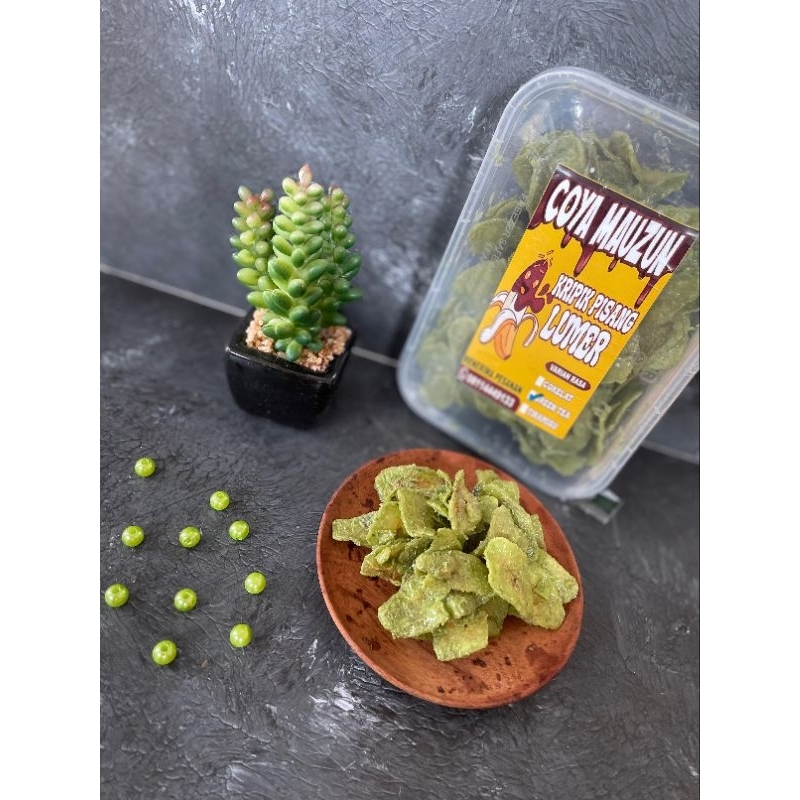 

Keripik Pisang Green Tea