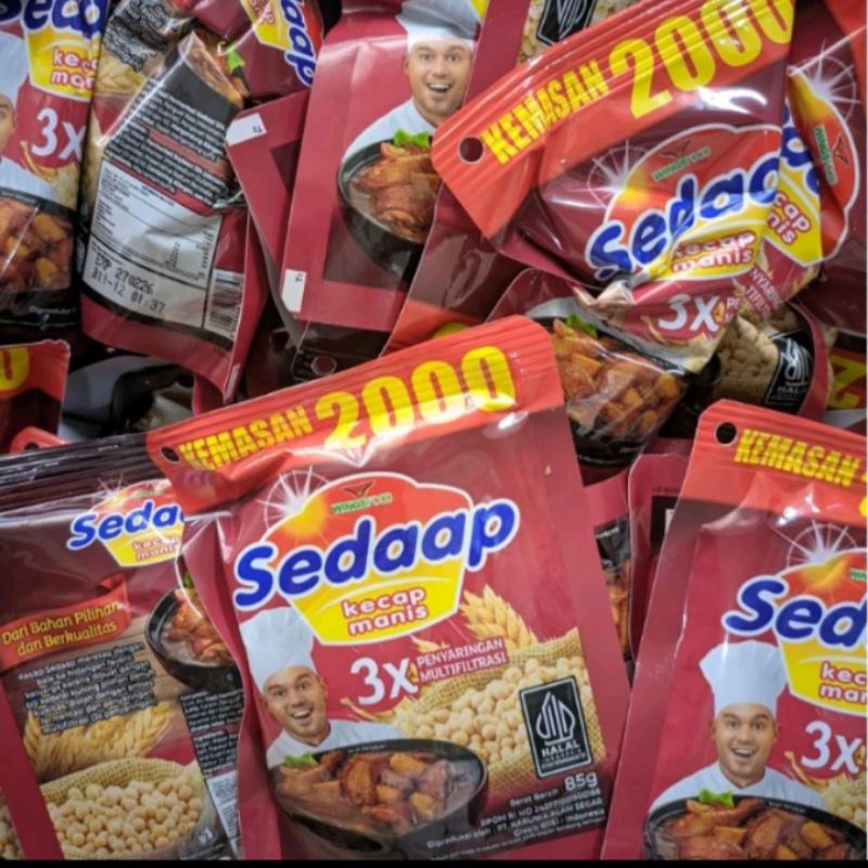 

Kecap sedap 2000 isi 10 pcs