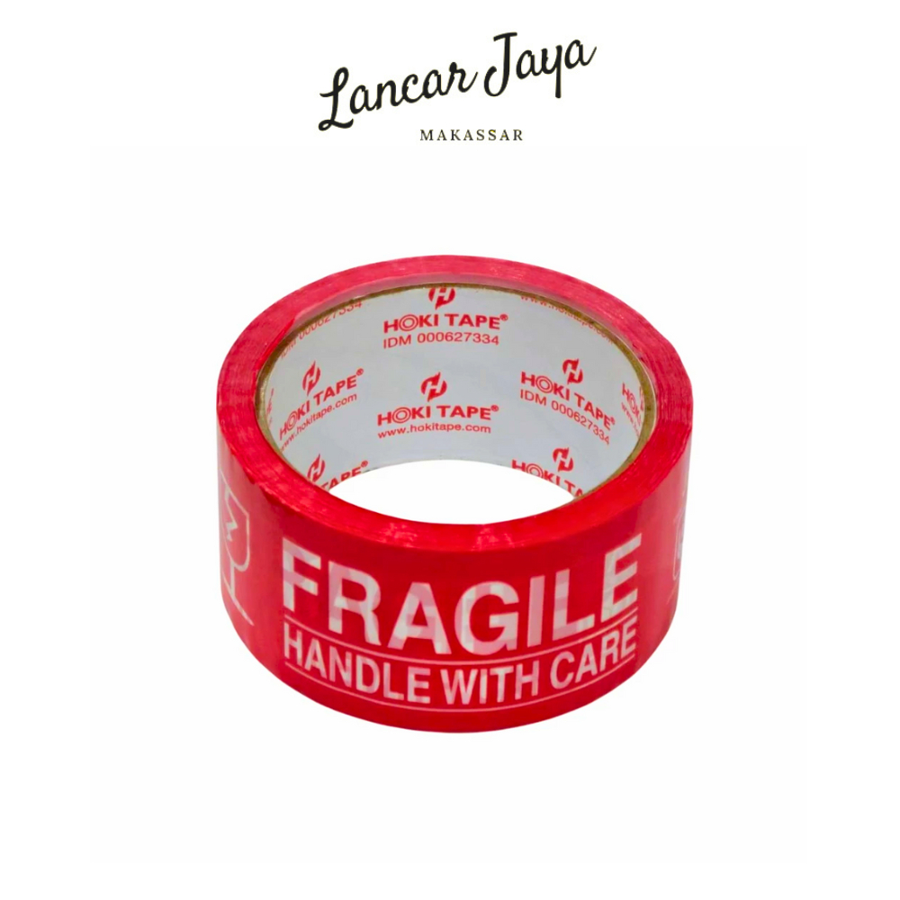 

Plakban Lakban OPP Hoki Fragile 48mm x ±50M