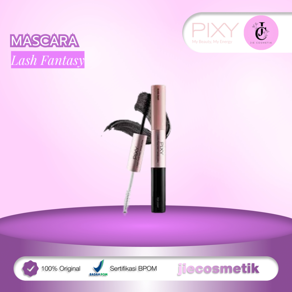 Pixy Mascara Lash Fantasy Black 12 ml | Mascara | Tahan Air