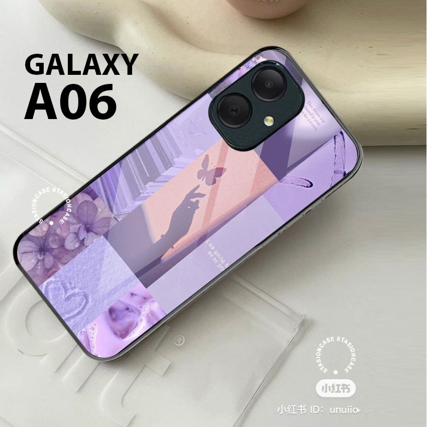Softcase Kaca Samsung A06 Terbaru - Case Hp Samsung A06 aesthetic [H10] Stasioncase