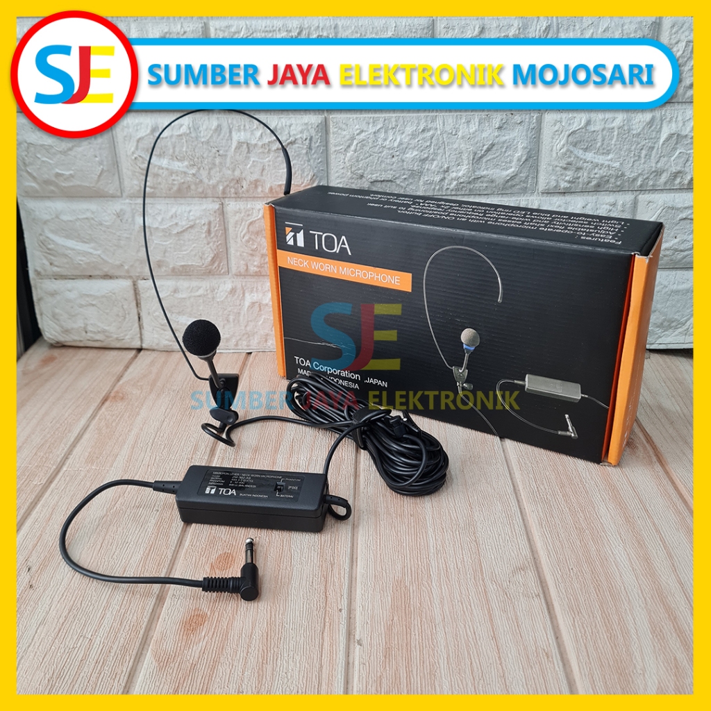 Mic TOA ZM 362 AS / Mic Leher Kalung / Mic Imam / Microphone TOA