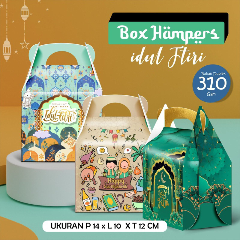 

BOX HAMPERS IDUL FITRI | BOX HAMPERS | BOX SNACK | GABLE BOX | BOX ANAK KEKINIAN