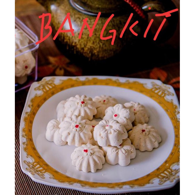 

Bangkit Cookies Kue Imlek Premium CNY 1 toples 500gr (Tanpa Bahan Pengawet)