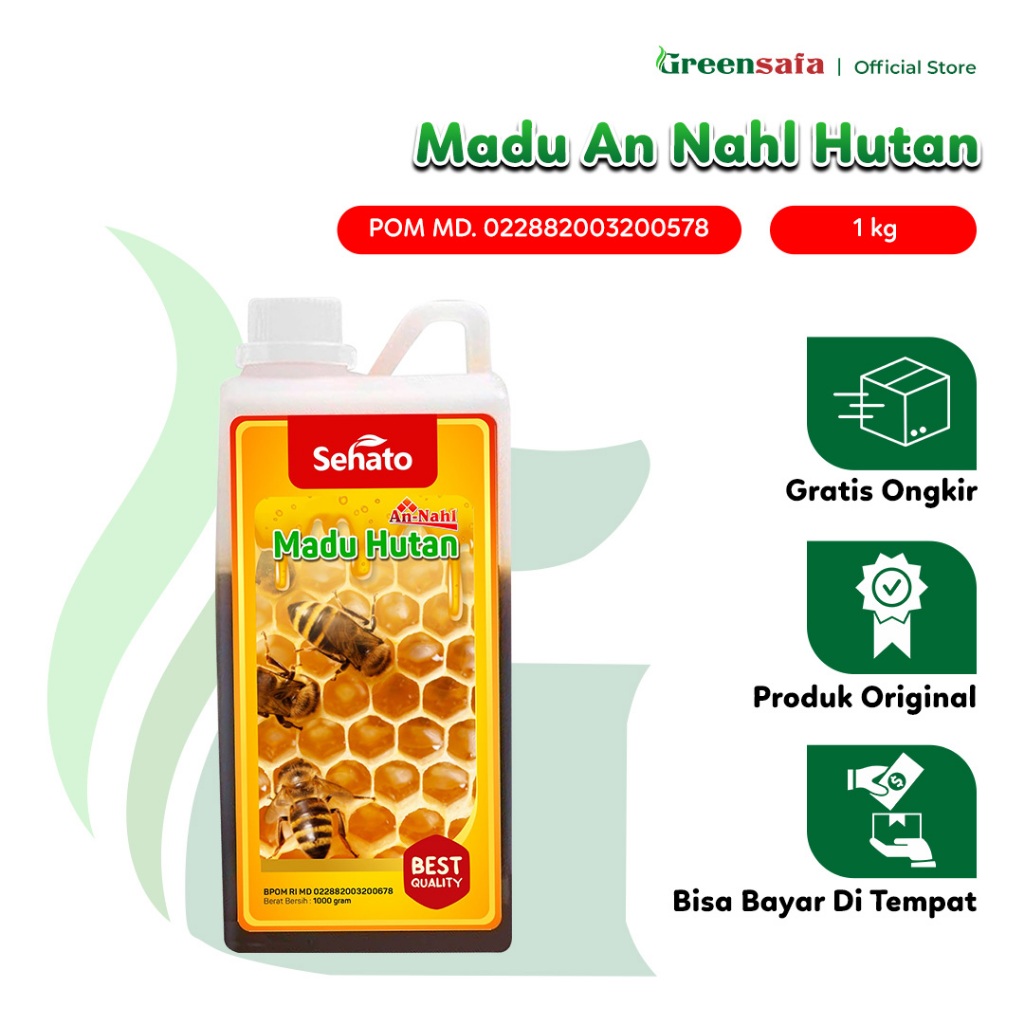 

An Nahl - Madu Hutan An Nahl Sehato Best Quality 1 kg