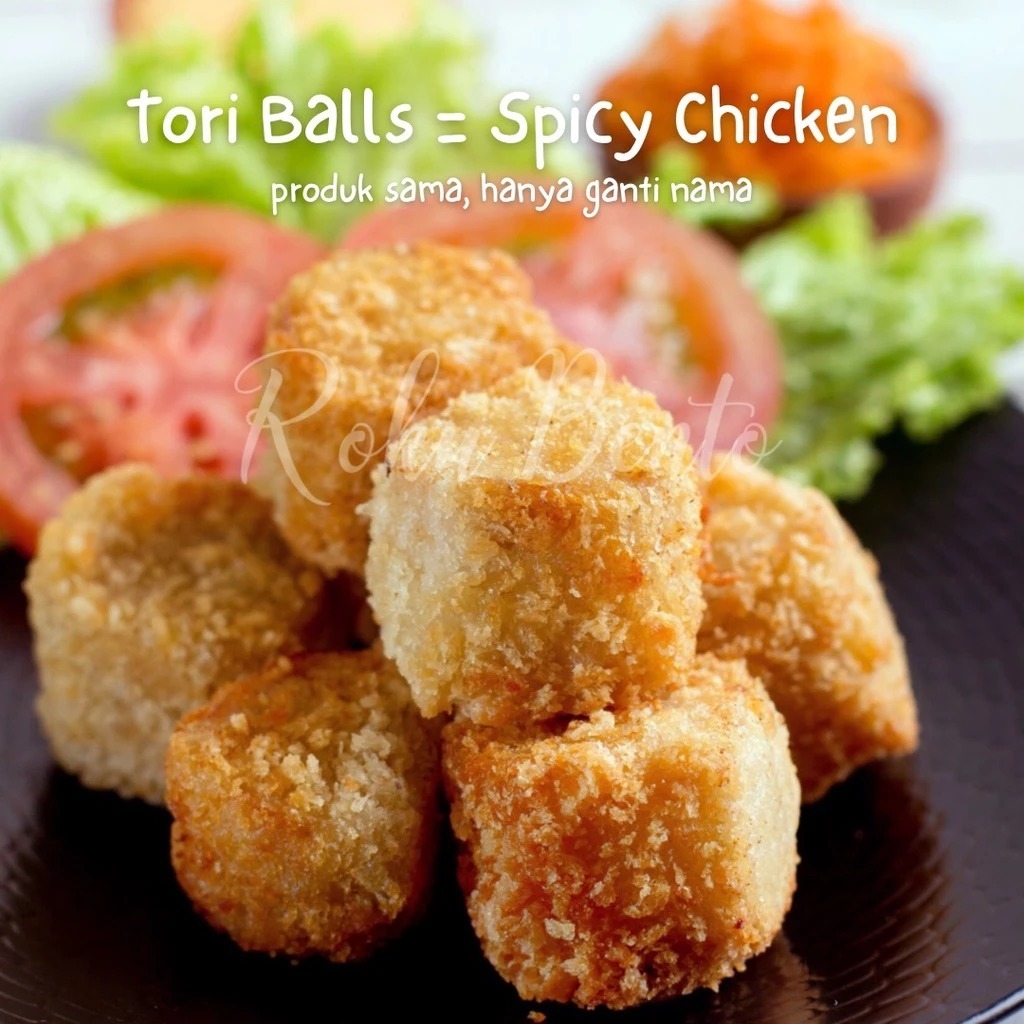 

Spicy Chicken / Tori Ball Roku PIK Homemade Nugget Bento ala Jepang Siap Goreng - Menu Bekal Praktis