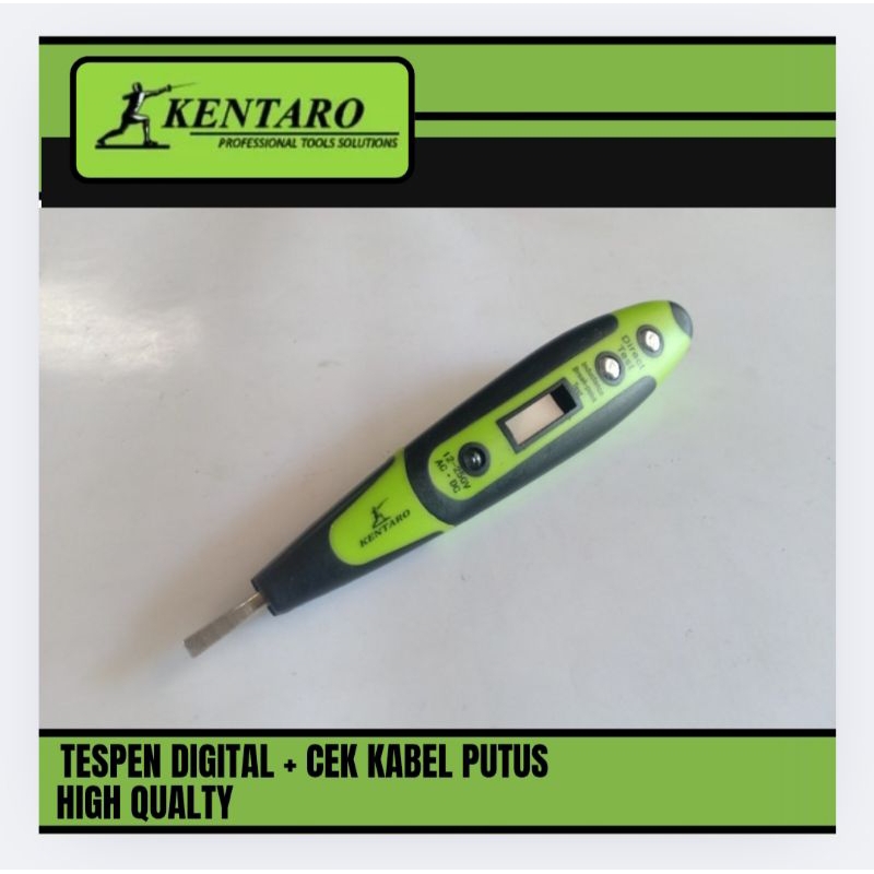 Tespen Digital Obeng Tespen Cek Kabel Putus KTR-506