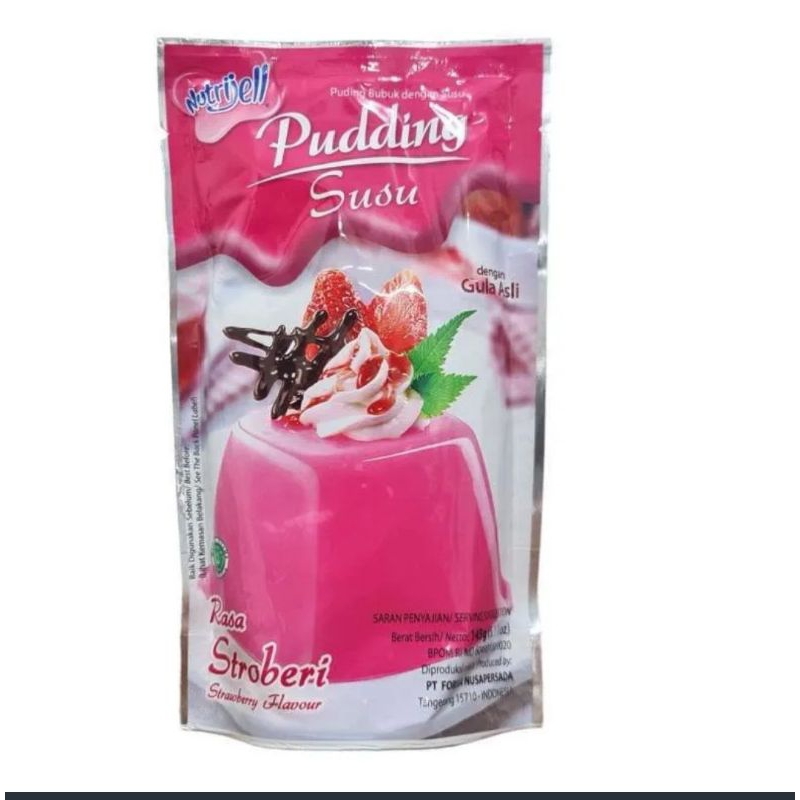 

nutrijell puding rasa Strawberry