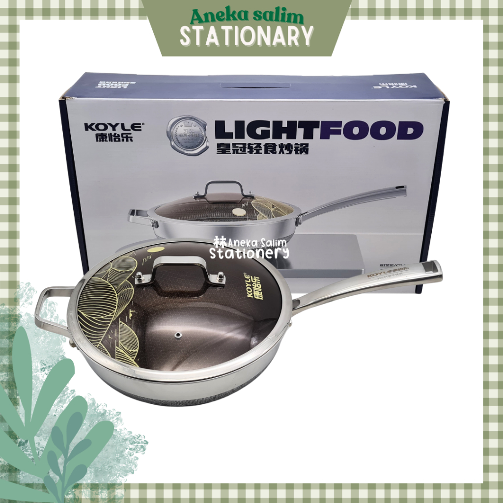 Anekasalim - Wajan Koyle Light wok Anti lengket 30 CM KY20530