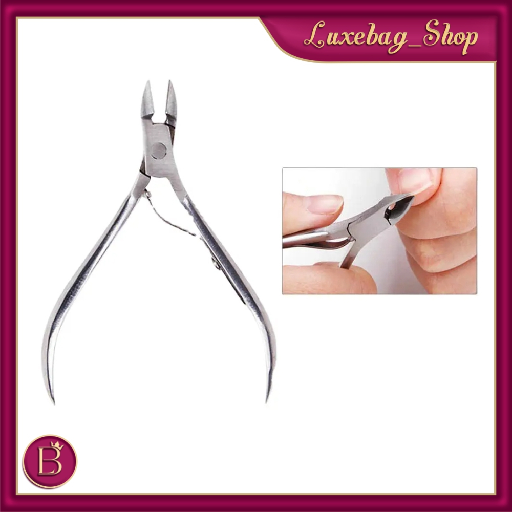 LB CUTICLE NIPPER GUNTING KUTIKULA KUKU SOLINGEN POTONG KUKU CANTENGAN TAJAM MANICURE TOOLS R1228
