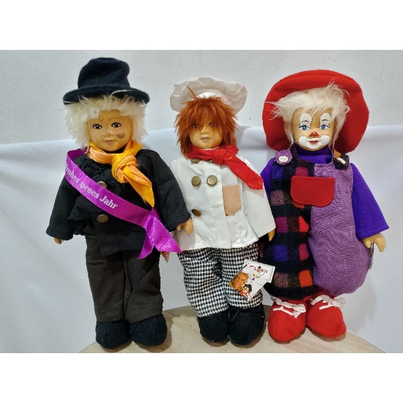 Doll Porselen Porselin Clown
