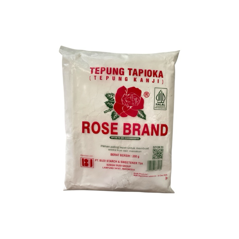 

Tepung Tapioka Rose Brand Kemasan 200 g