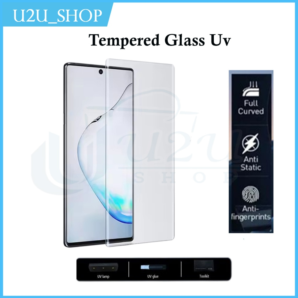 Tempered Glass UV Full Curve For Itel S25 Ultra Itel S23 Plus