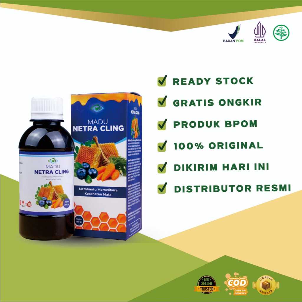 

Madu Neta Cling Membantu Memelihara Kesehatan Mata