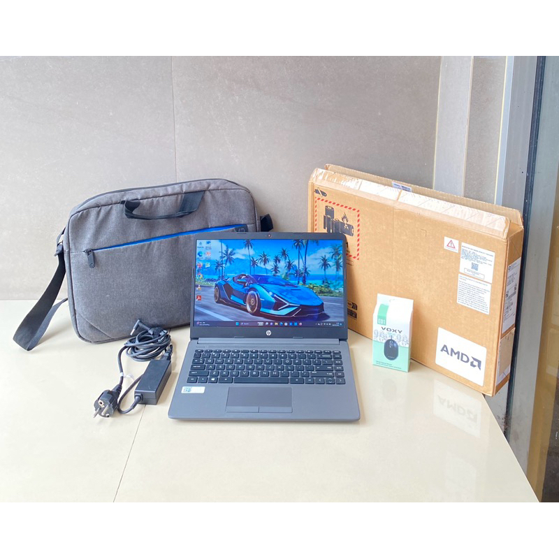 Laptop Hp 245 G8 AMD Athlon Silver 3050U Radeon Graphics @ 2.3GHz ||Ram 4GB || SSD 512GB