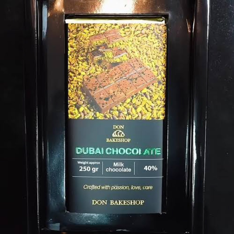 

VIRAL!! Coklat Dubai / Dubai Chocolate Pistachio by Don Bakeshop