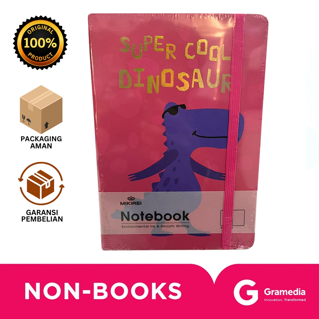 

Gramedia Bali - MIKIREI NB HC COOL DINO BG12613 LINE