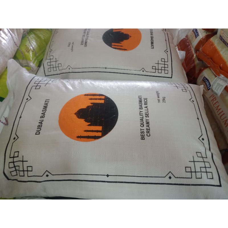 

beras basmati cap merek Dubai 25kg