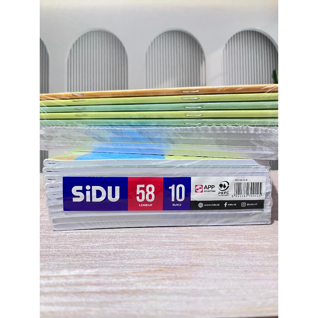 

Buku Tulis Sidu 58 Lembar | Buku Sinar Dunia | SiDu 58 | Buku Tulis Bergaris