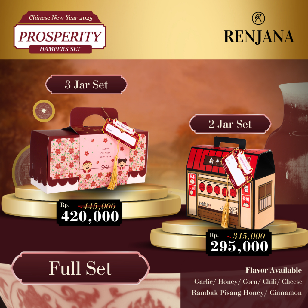 

Hampers Imlek Chinese New Year CNY Sincia Renjana Cashew