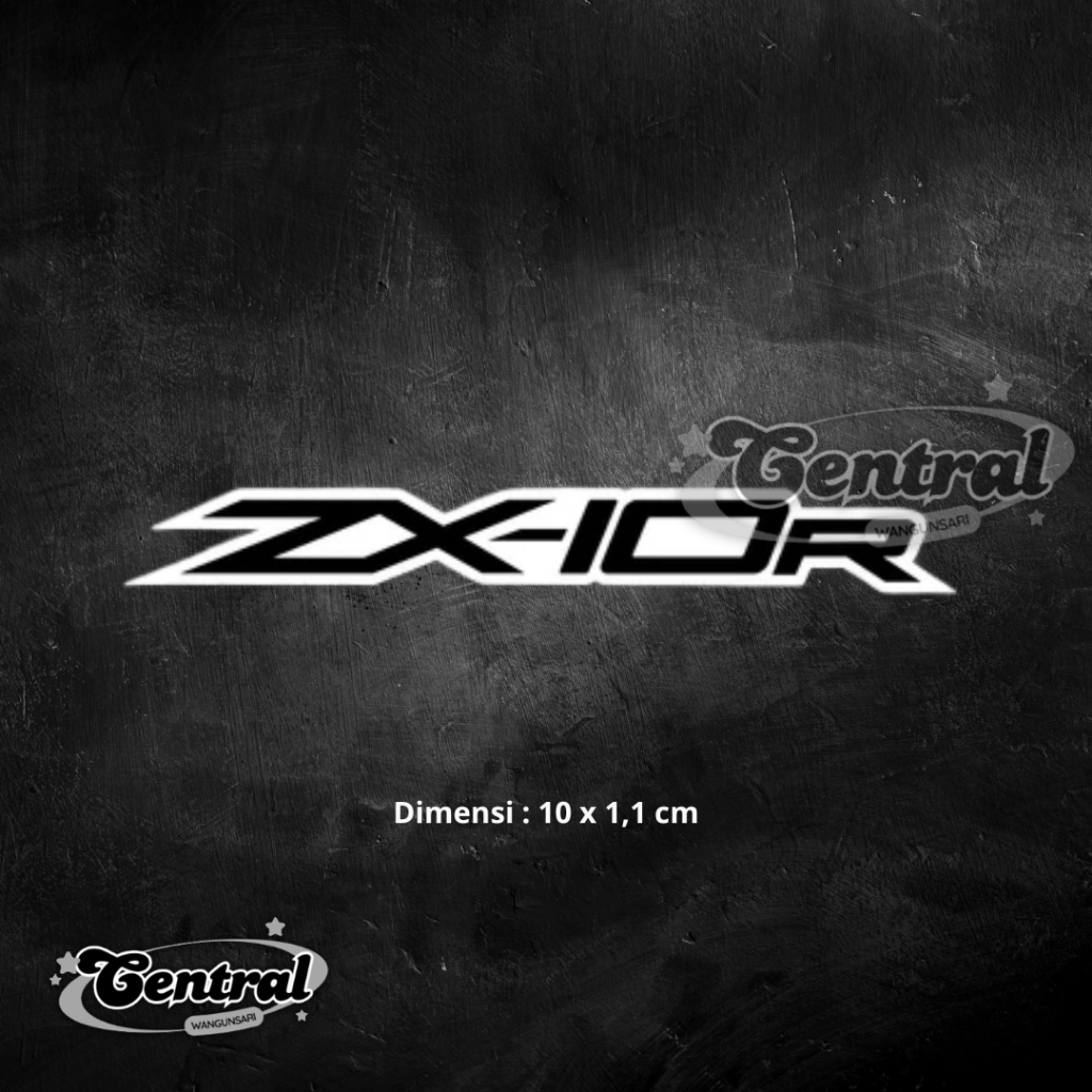 Sticker logo ZX10R cutting sticker KAWASAKI ZX-10R