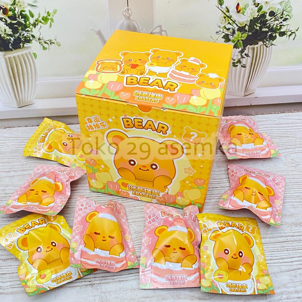 

PENGHAPUS MISTERY BAG BUTTER BEAR ER-1719 SETIP STIP ERASER MISTERY LUCU UNIK KARAKTER ALAT TULIS KANTOR SEKOLAH MURAH TERMURAH