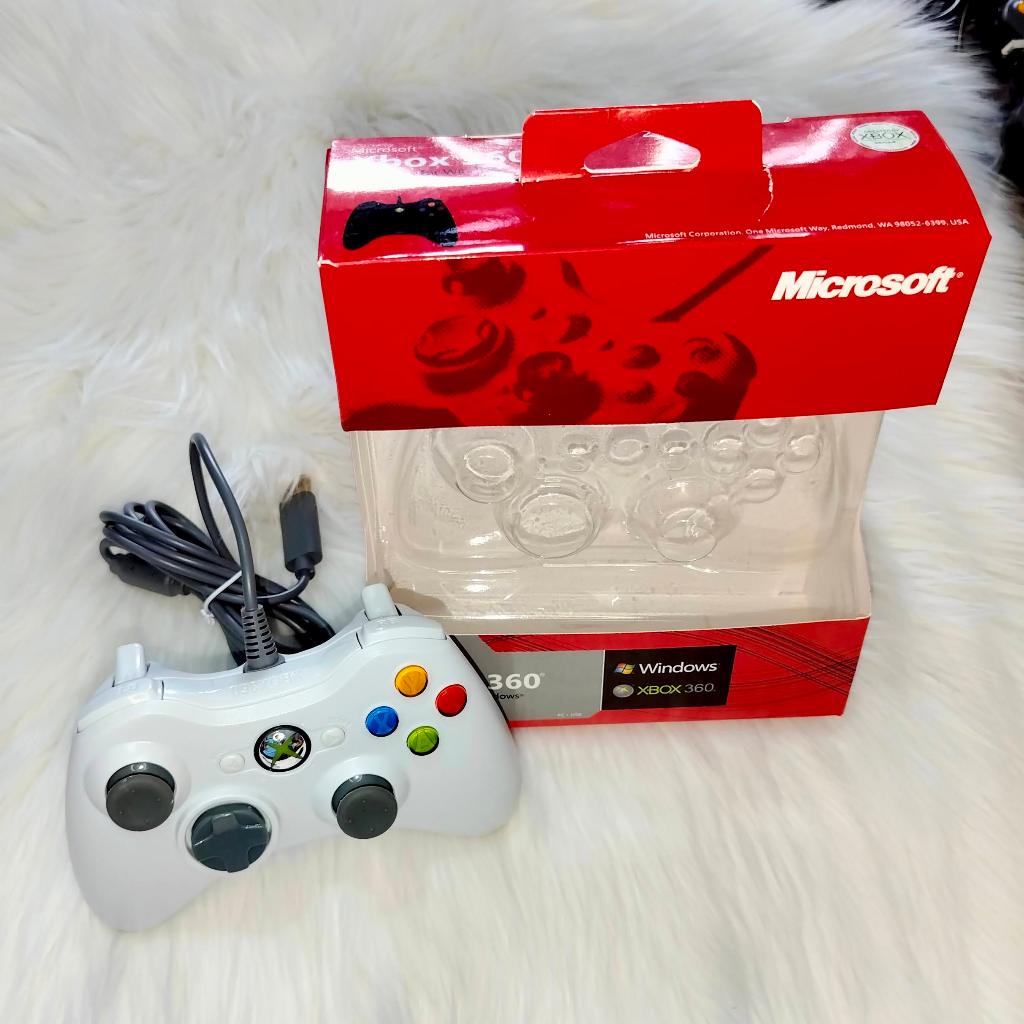 STIK XBOX 360 KABEL Stik Stick XBOX 360 Original Pabrik Wired Xbox 360 / PC + KOTAK