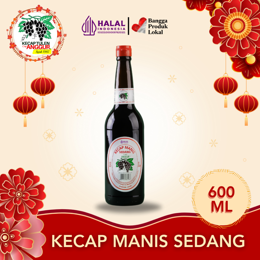 

Cap Anggur Kecap Manis Sedang 600ml (Kaca)