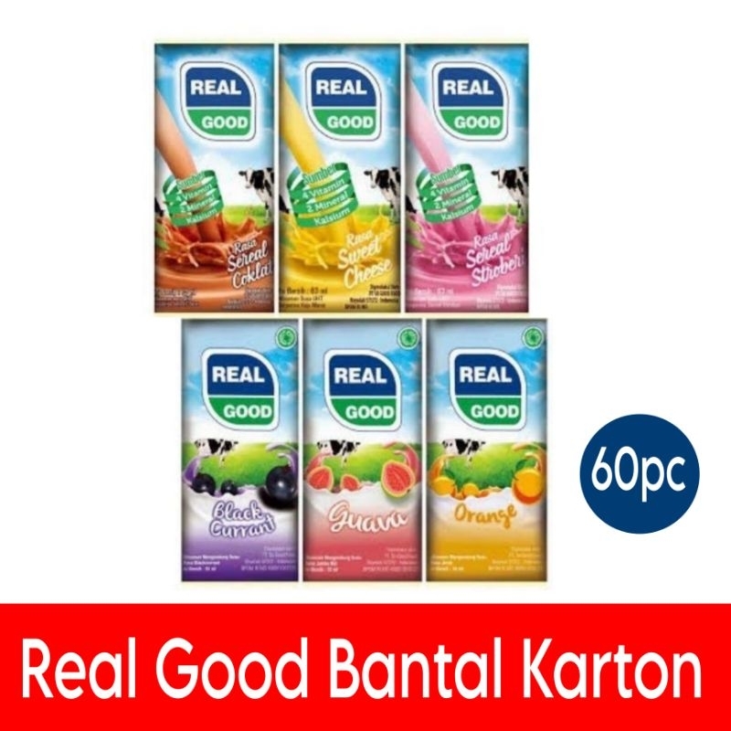 

Real Good susu Bantal 50 ml karton