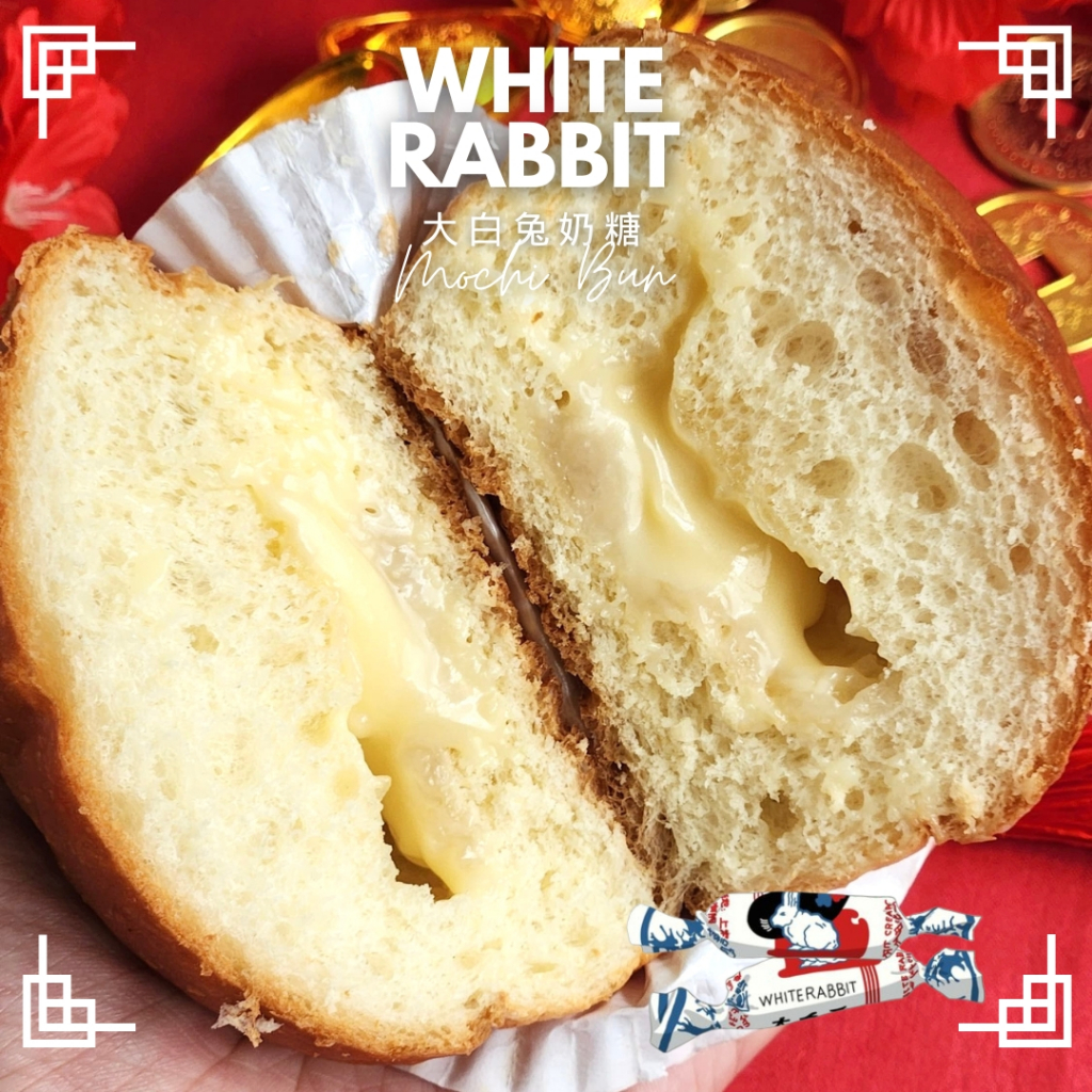 

White Rabbit Mochi Bun - Seasonal Menu Gram and Dough