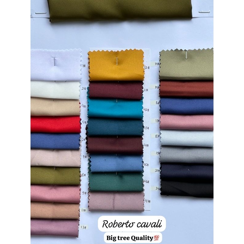 KAIN BAHAN ROBERTO CAVALI JUAL ROLL