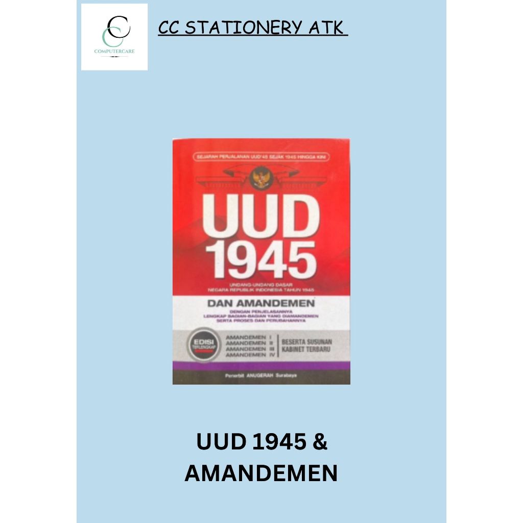 Buku UUD 1945 & Amandemen Kecil
