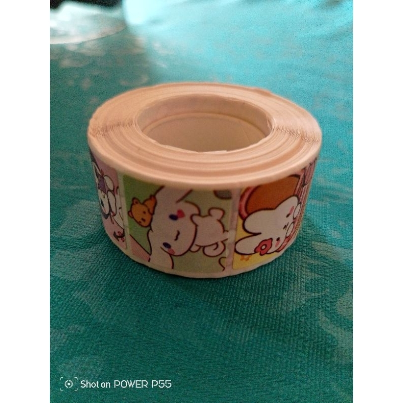 

Sticker Roll Sanrio Lucu isi 500 Lembar