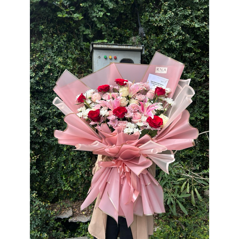 buket bunga jumbo/buket bunga asli/buket bunga wisuda/buket bunga ultah