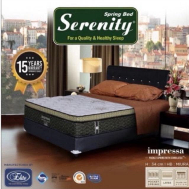 divan + sandaran Original Serenity Size: 160x200