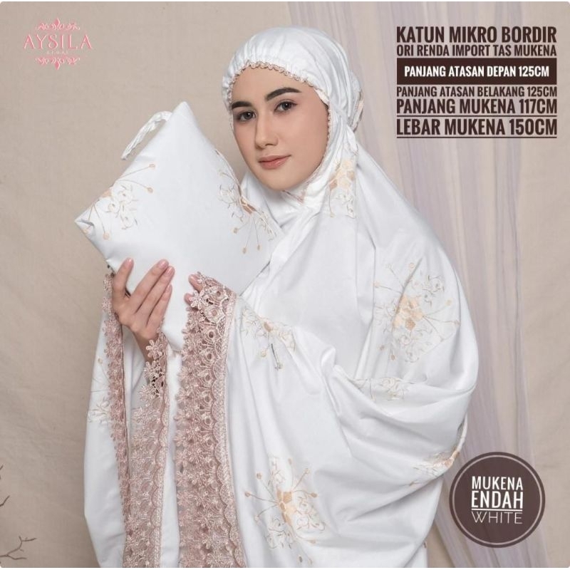 MUKENAH ENDAH BY AYSILA // MUKENA RENDA IMPORT #2025