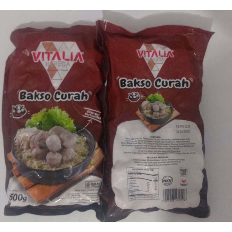 

Vitalia bakso sapi curah