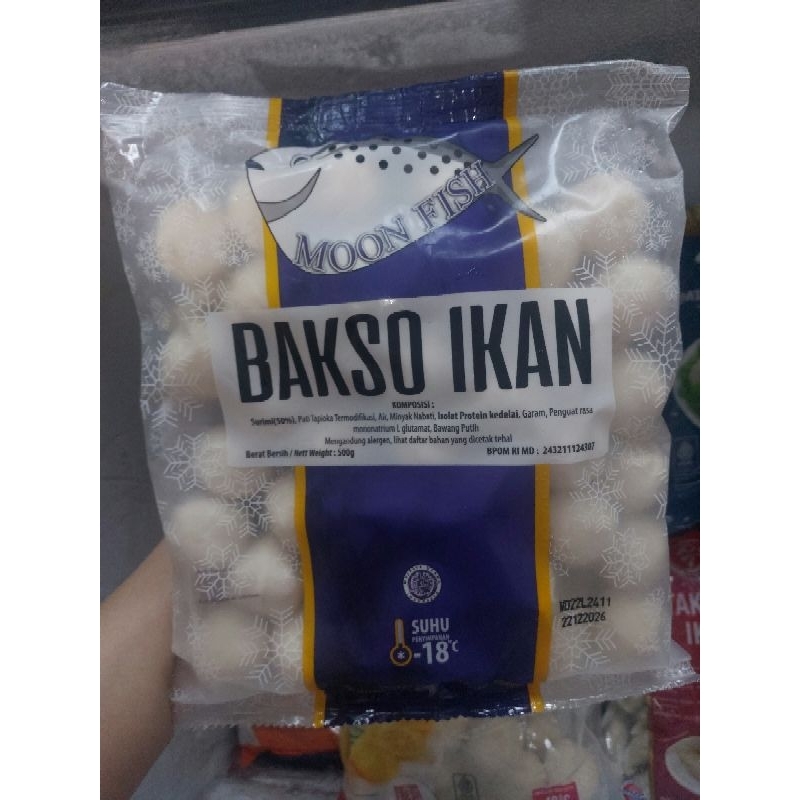 

Bakso Ikan moon fish 500